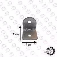 گونیا دوپیچ کوچک خودرنگ ورق 1 (کیسه 3000 عددی)