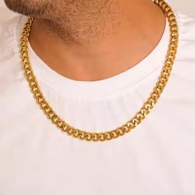 زنجیر مردانه کارتیر 10 میل با استیل 304 درجه یک .کد z38...