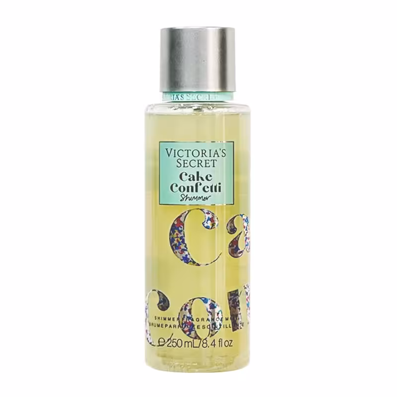 بادی اسپلش ویکتوریا سکرت Victorias Secret رایحه Cake Confetti Shimmer حجم 250ml