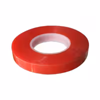 چسب دوطرفه شفاف ژله‌ای 5 متری عرض 2 سانت