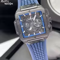 ساعت مچی مردانه هابلوت Hublot Square Bang Unico 6130H