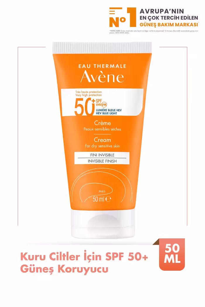 کرم ضد آفتاب Avene اورجینال مرطوب‌کننده 50 میلی‌لیتر - 11661