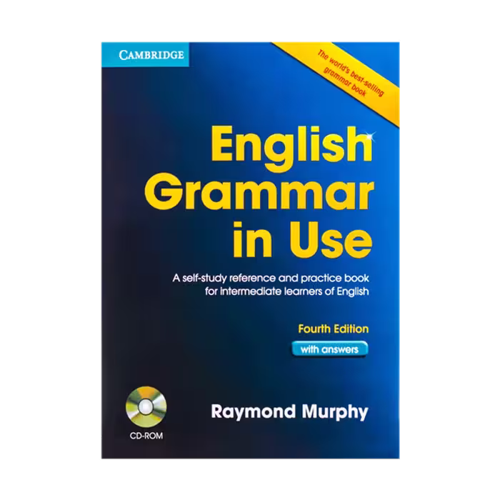 English Grammar in Use Intermediate 4th ( تخفیفات زمستانه   چاپ رنگی باکیفیت )