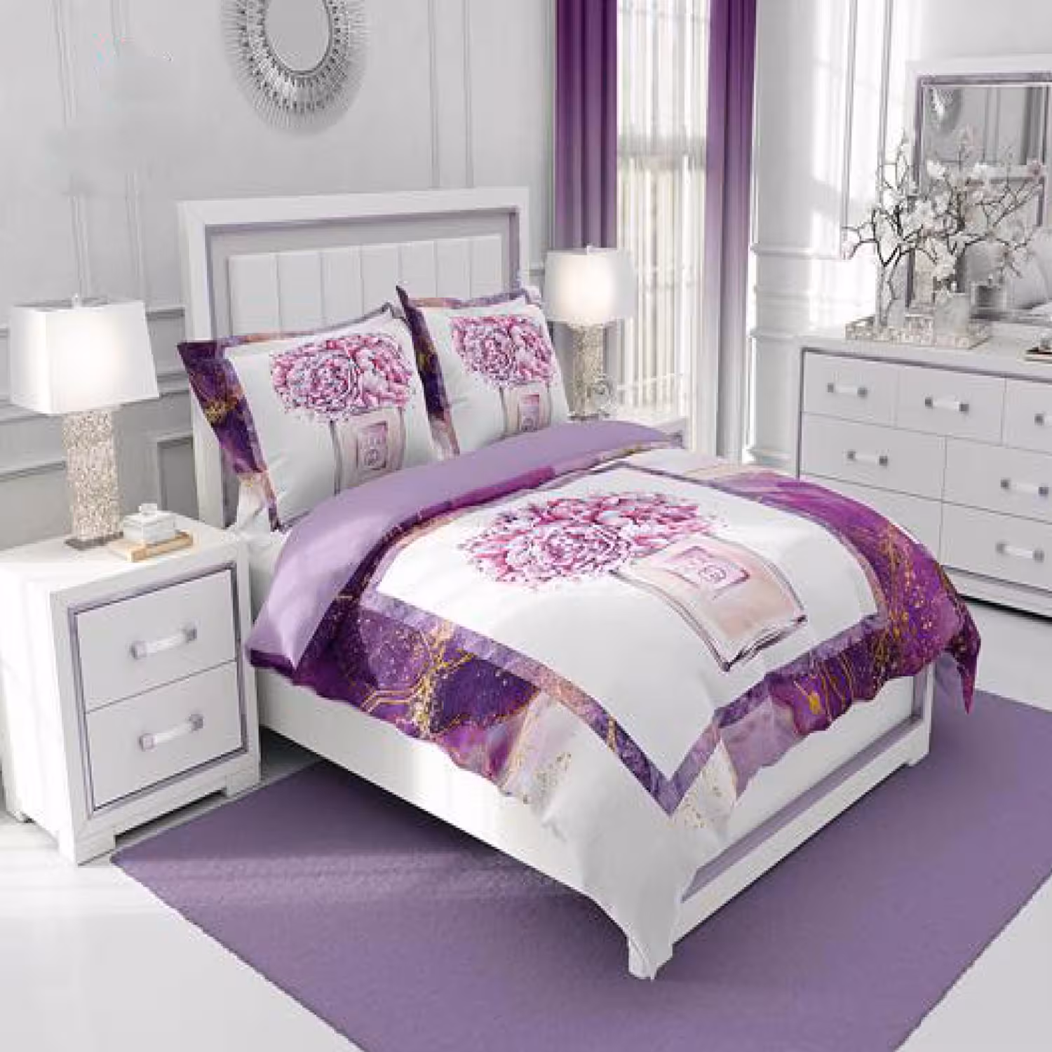 سرویس روتختی سه بعدی چیداری مدل 1021