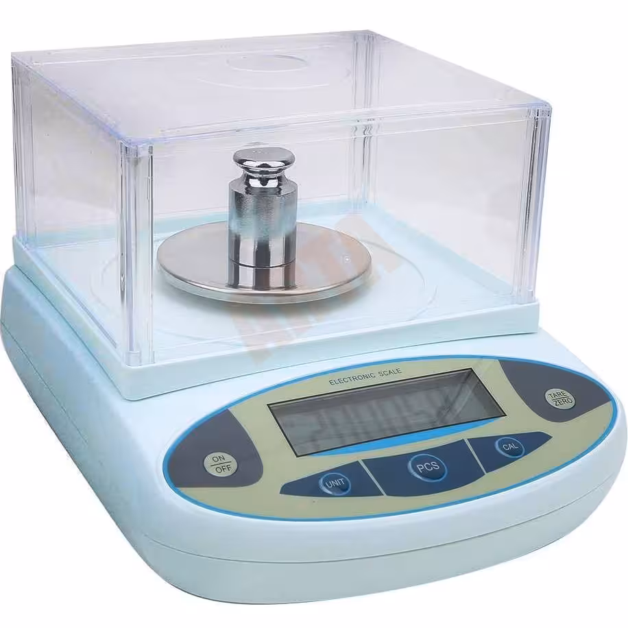 ترازو آزمایشگاهی الکترونیک بالانس 500گرم با دقت 0.001 گرم