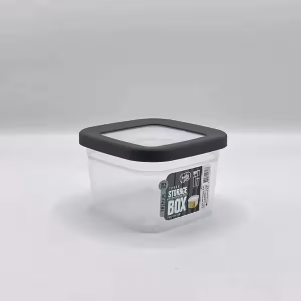 ظرف نگهدارنده درب سیلیکون 500 میل طوسی پررنگ 020924