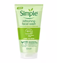 ژل شستشوی صورت سیمپل مدل Refreshing مناسب انواع پوست 150ml
