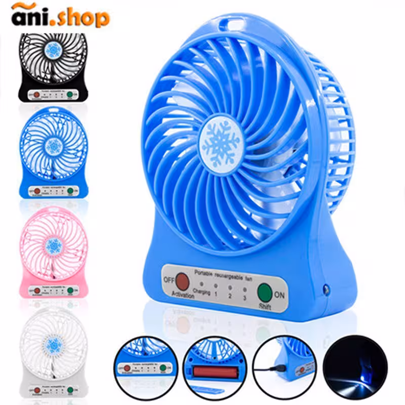 پنکه شارژی رومیزی Angel