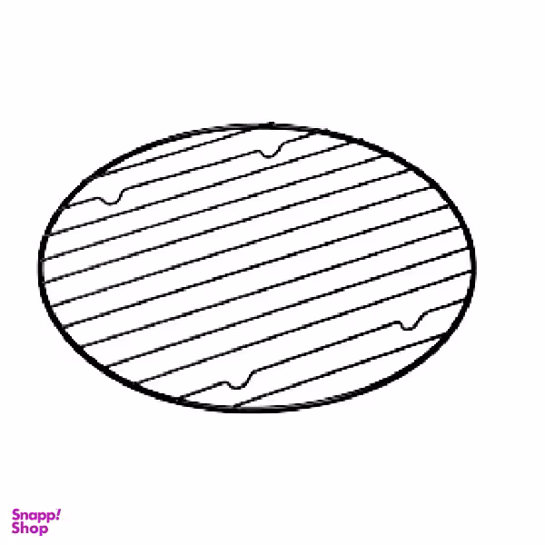 توری خنک کننده کیک و شیرینی مدل گرد