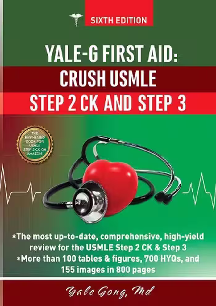 خرید و دانلود نسخه کامل کتاب Yale-G First Aid: Crush USMLE Step 2 CK and Step 3