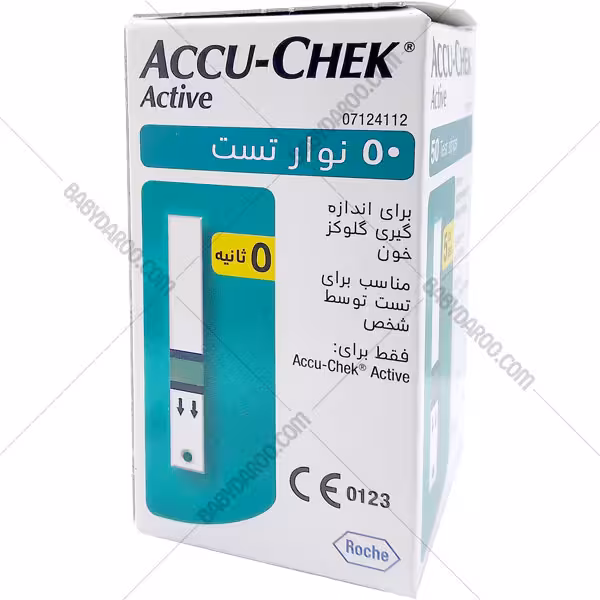 نوار تست قند خون اکیو چک اکتیو بسته 50 عددی