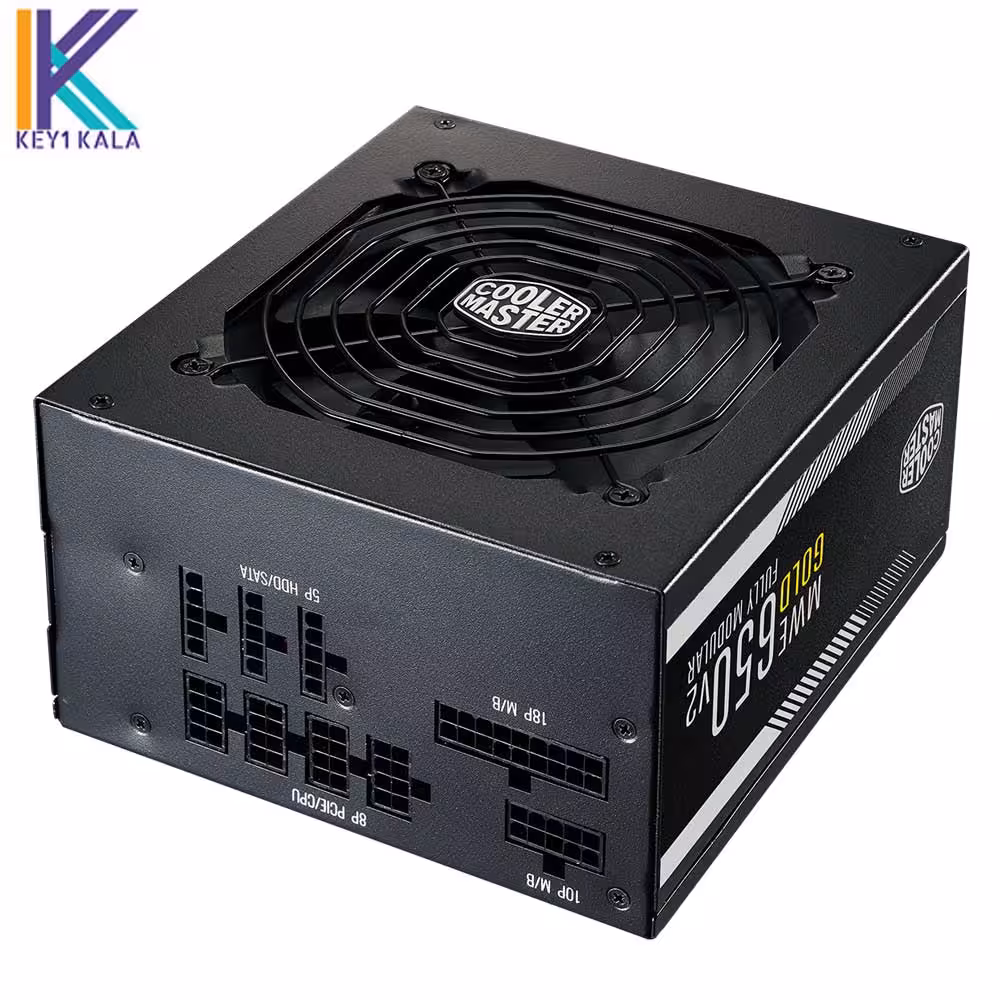 منبع تغذیه COOLER MASTER MWE GOLD V2 650W FULL MODULAR