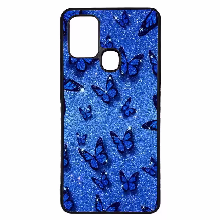کاور طرح پروانه کد G-083 مناسب برای گوشی موبایل سامسونگ Galaxy A21s | دیجی قاب دونی