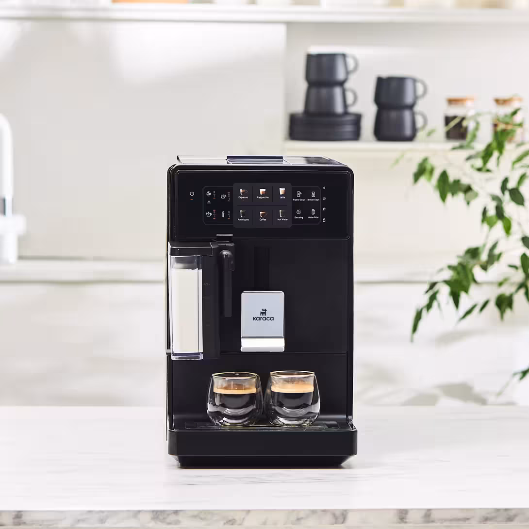 اسپرسوساز تمام اتوماتیک کاراجا ترکیه مدل Baristaroma A3 مشکی