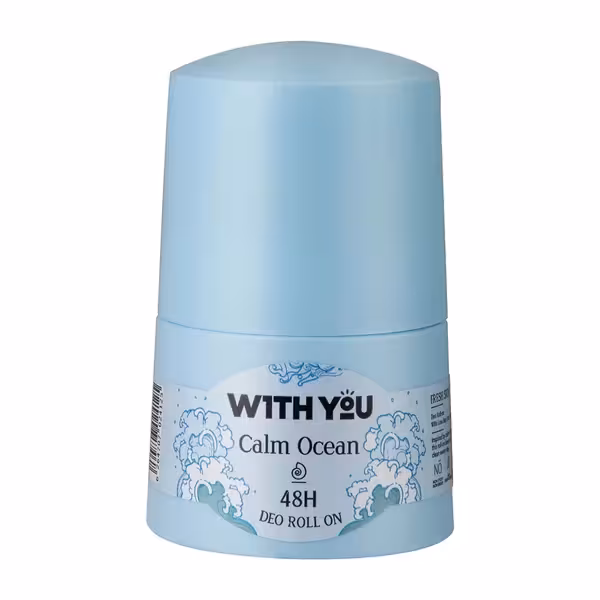 دئودرانت ضد تعریق مدل Calm Ocean ویت یو 50 میلی‌لیتر With you