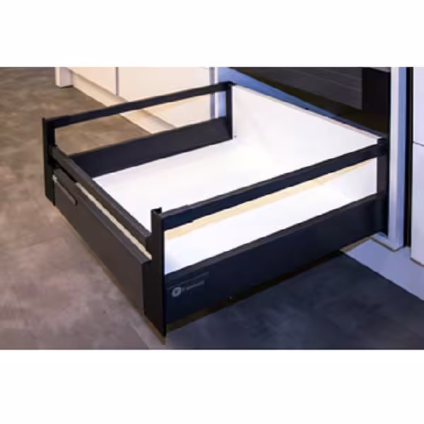 ریل دبل باکس اینر ارتفاع بلند با فرانت آلومینیوم فانتونی | یراقینو | پخش عمده یراق آلات کابینت، کمد و آشپزخانه