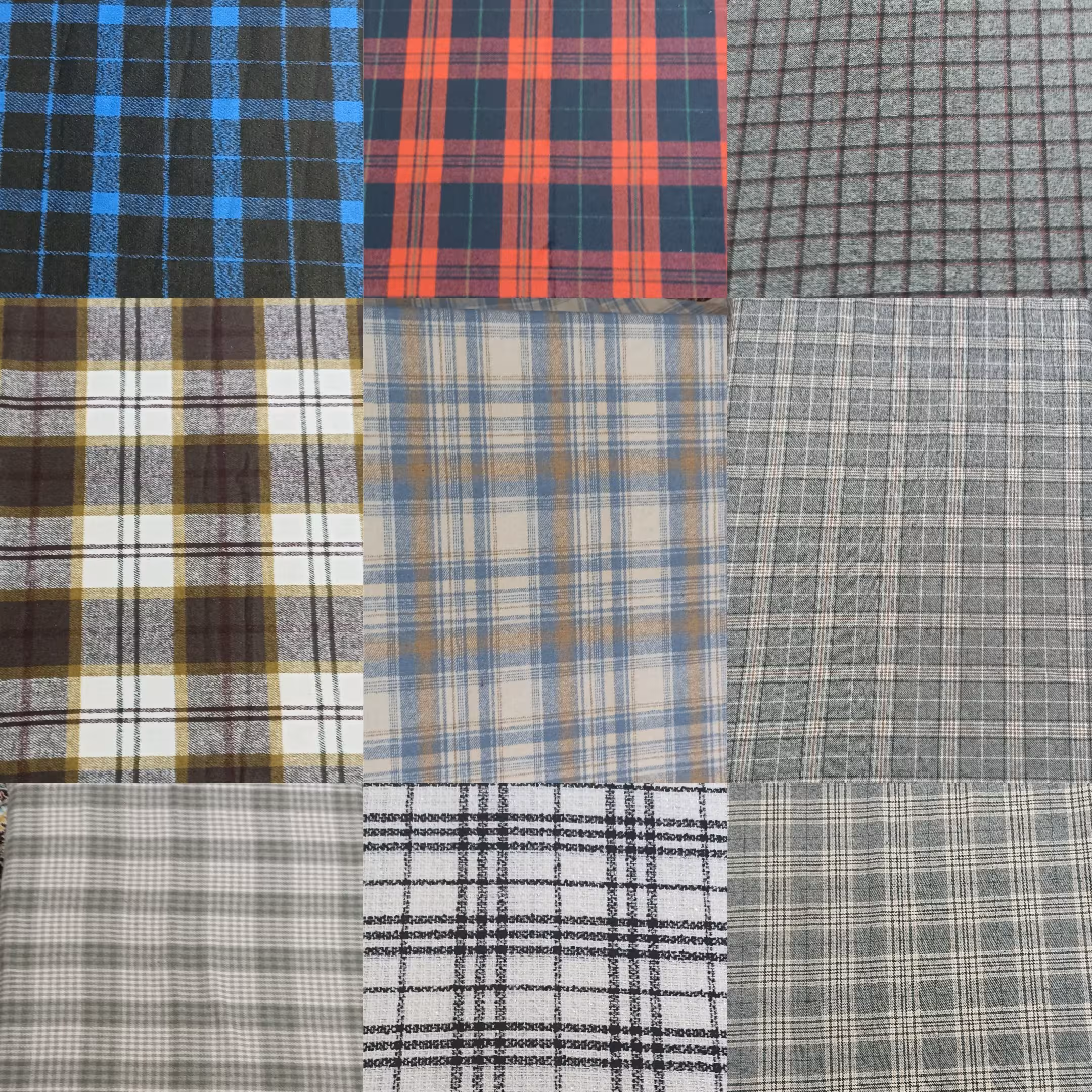 پارچه پشمی چهارخونه  