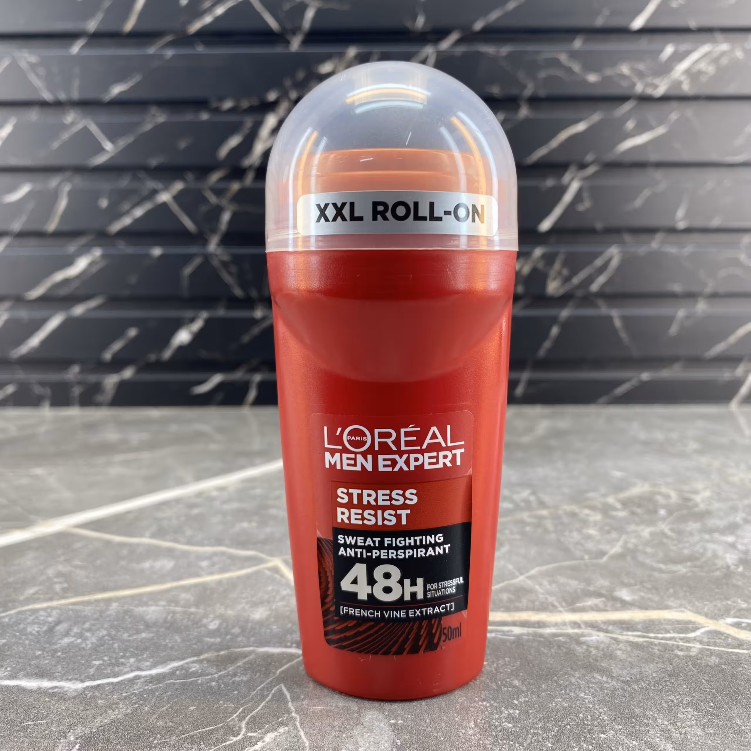 مام رول ضد تعریق مردانه لورآل 48 ساعته Stress Resist حجم 50 میل