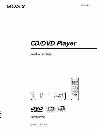 خرید و دانلود نسخه کامل کتاب SONY DVP-S725