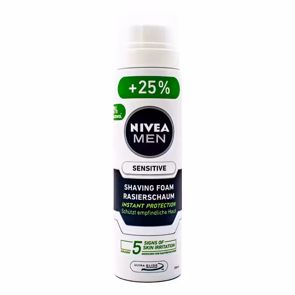 فوم اصلاح مردانه نیوآ مدل Sensitive حجم 250ml