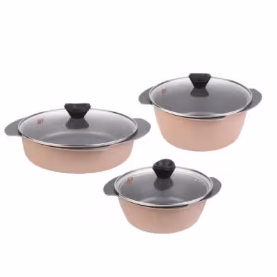 سرویس پخت و پز 6 پارچه تکنو مدل پروانه