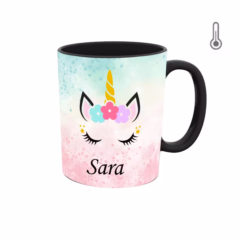 خرید ماگ-لیوان حرارتی  اسم سارا  unicorn کد 1225