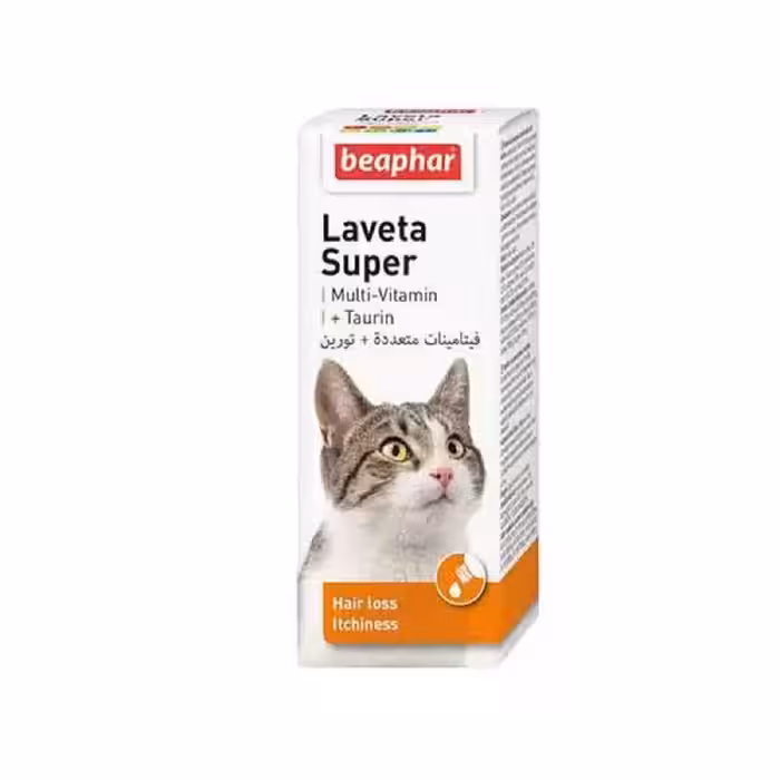 قطره مولتی ویتامین گربه لاوتا بیفار Beaphar Multi-Vit Cat حجم 50 میلی لیتر