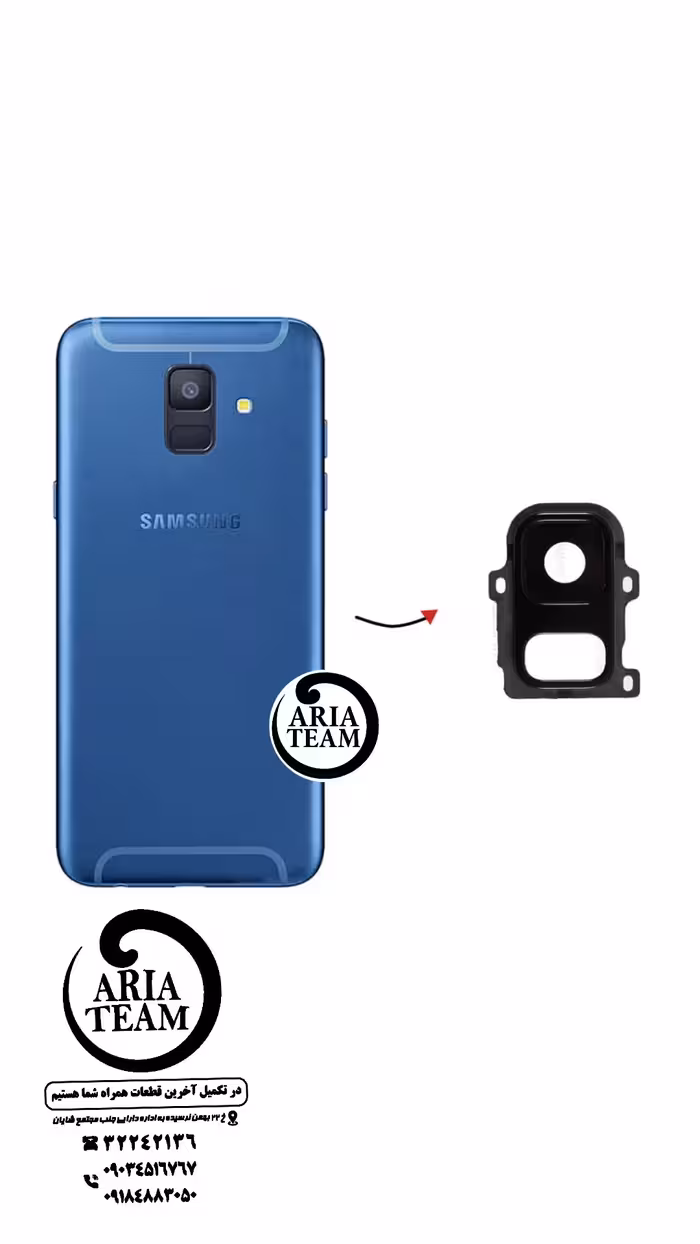 لنز دوربین سامسونگ A6 / j6