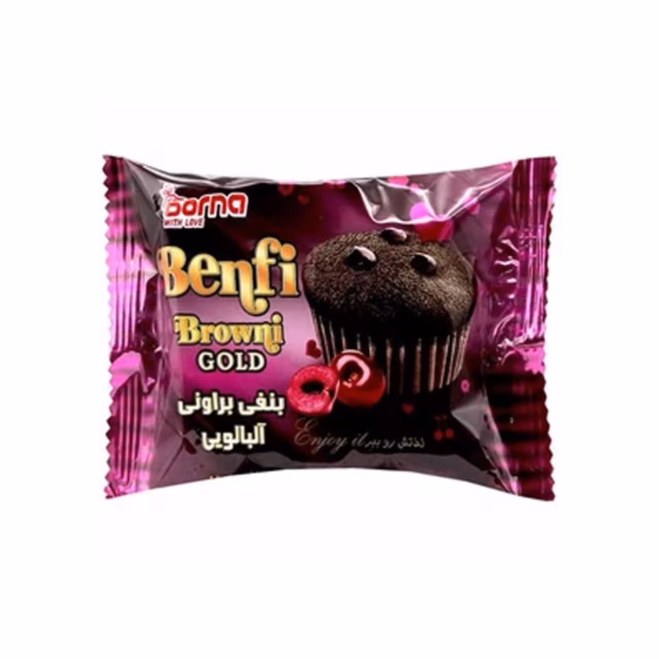 کیک بنفی براونی درنا 50 گرمی