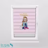 پرده زبرا اتاق کودک طرح مارینا کد A1732