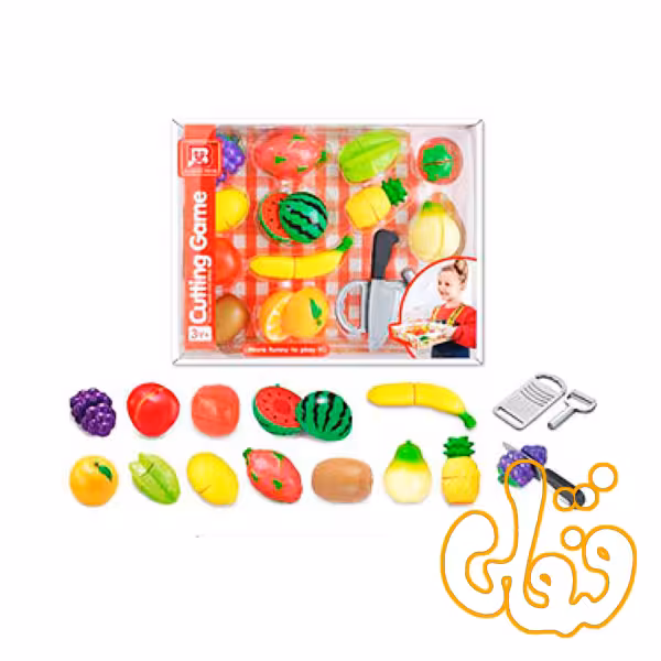 ست میوه برشی با رنده و چاقو 2287