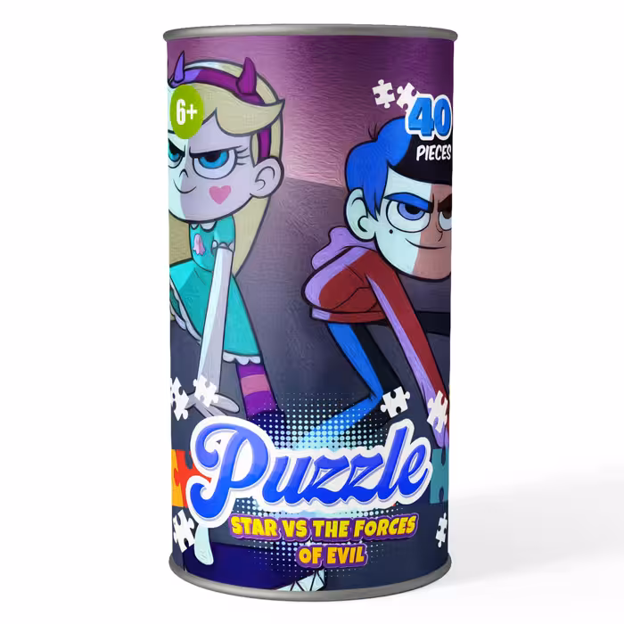 پازل 40 تکه کارتون استار علیه نیروهای شیطانی