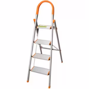 نردبان 4 پله آلومینیوم سیلور SILVER