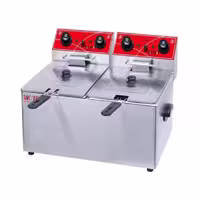 سرخ کن برقی دو لگن 16 لیتری بدون شیر VICTOR 8 8