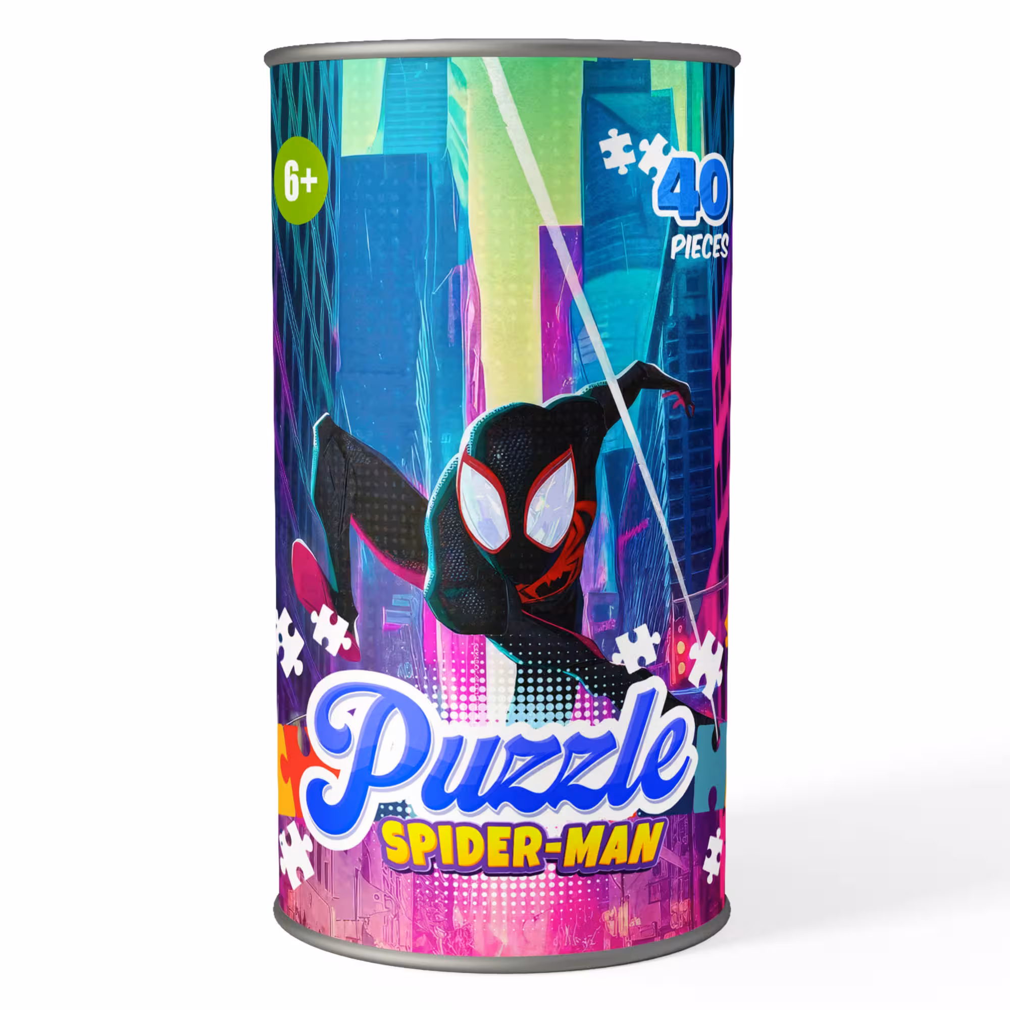 پازل 40 تکه کارتون اسپایدرمن