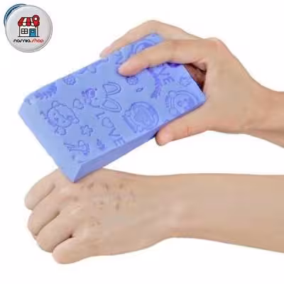 اسفنج جادویی حمام مدل عروسکی