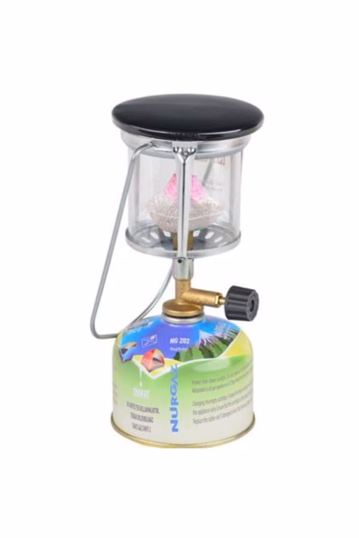 چراغ کمپ فلزی کمپینگ Troy Camp Lamp   230 G کارتریج Nurgaz