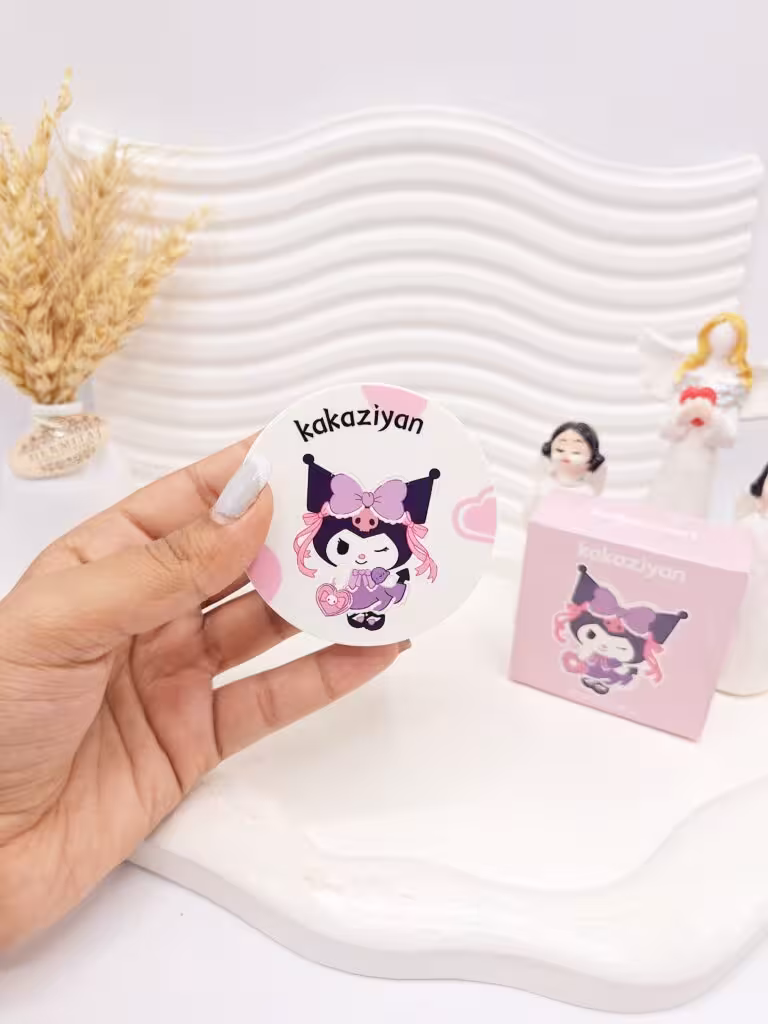 پودر فیکس کرومی بنفش خوشحال kakaziyan کد 015-7 (کارتن بنفش)