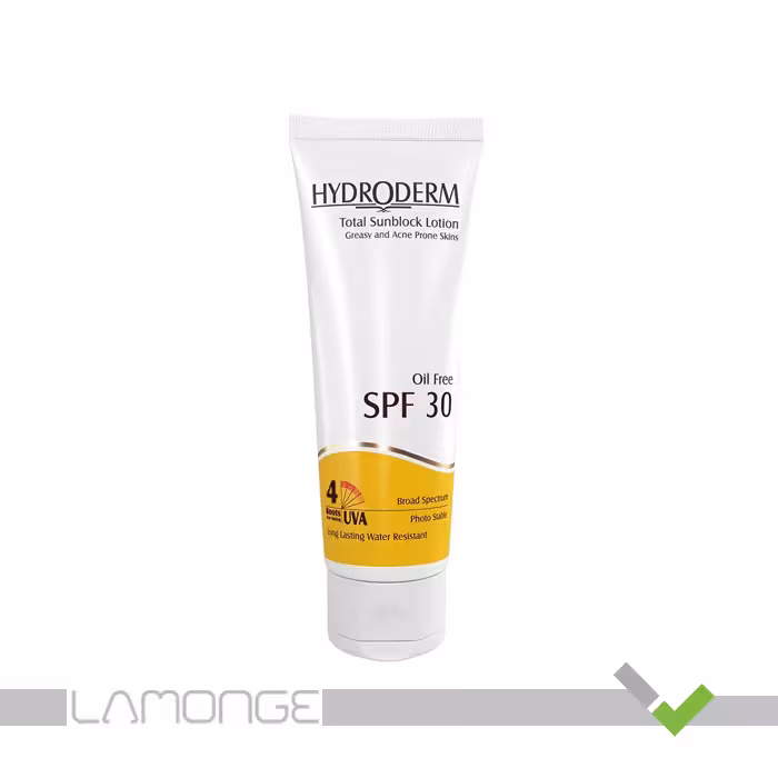 لوسیون ضد آفتاب فاقد چربی SPF30 هیدرودرم