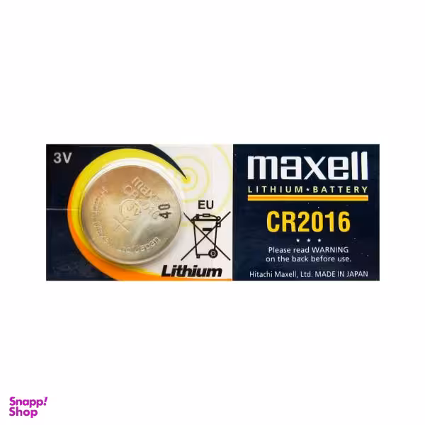 باتری سکه ای مکسل (Maxell) مدل CR2016 بسته 1 عددی