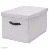 جعبه درب دار خاستری مدل BLÄDDRARE | برند ایکیا | ارسال 15 الی 20 روز کاری