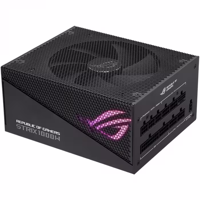 پاور کامپیوتر 1000 وات ایسوس مدل ROG STRIX Gold Aura Edition