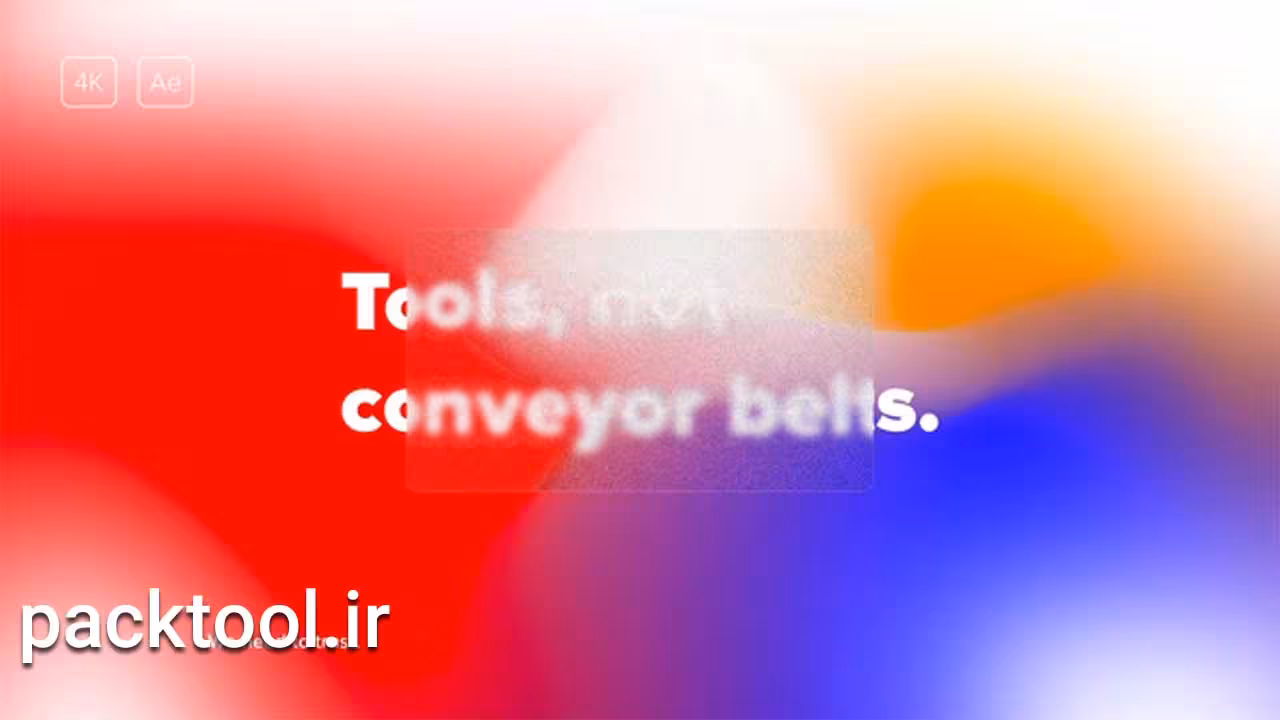 دانلود پروژه موشن گرافیک پریمیر تایپوگرافی متحرک Kinetic Typography - پک تول