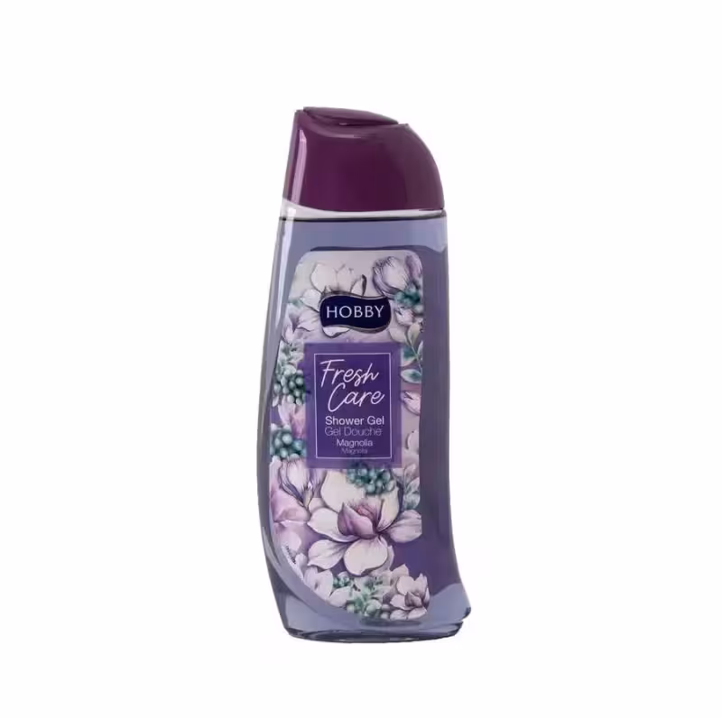 شامپو بدن ژلی هوبی Hobby مدل Fresh Care حاوی عصاره گل مگنولیا