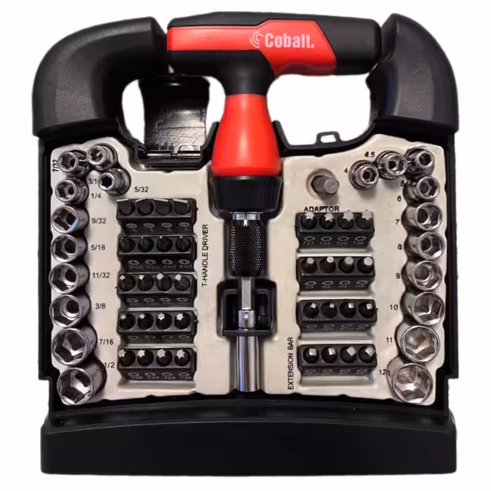 مجموعه ابزار 59 عددی کبالت مدل Ratcheting Screwdriver | کالا مکس