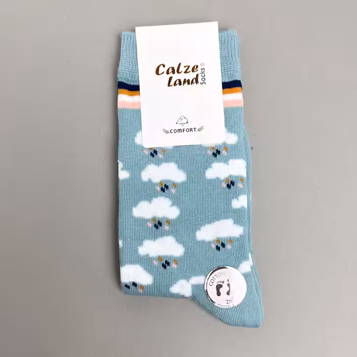 جوراب ساقدار کالزی لند طرح باران