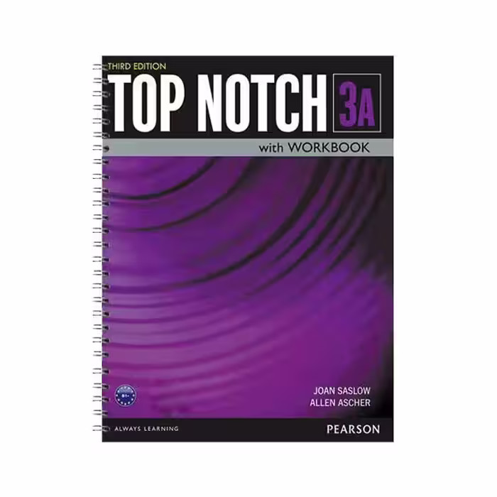 کتاب Top Notch 3A اثر Joan Saslow and Allen Ascher انتشارات Pearson