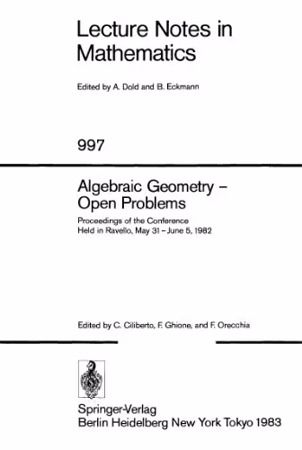 خرید و دانلود نسخه کامل کتاب Algebraic Geometry — Open Problems: Proceedings of the Conference Held in Ravello, May 31 – June 5, 1982