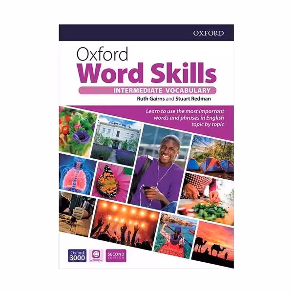 آکسفورد ورد اسکیلز اینترمدیت | کتاب انگلیسی Oxford Word Skills Intermediate 2nd