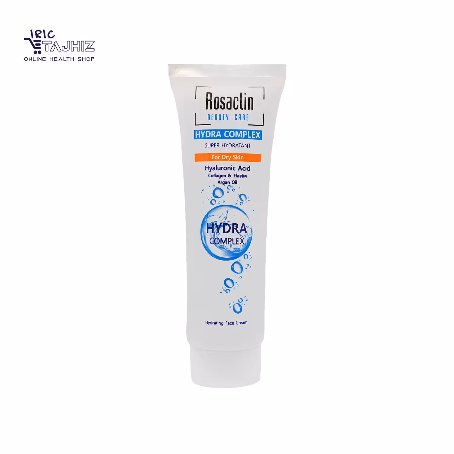 کرم آبرسان پوست خشک و نرمال رزاکلین حجم 50 میلی لیتر